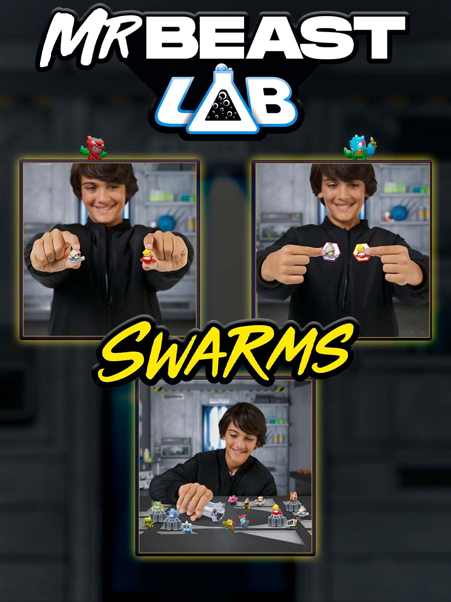 Фигурка Moose MrBeast Набор 14 зверя+2 колбы - фото 5