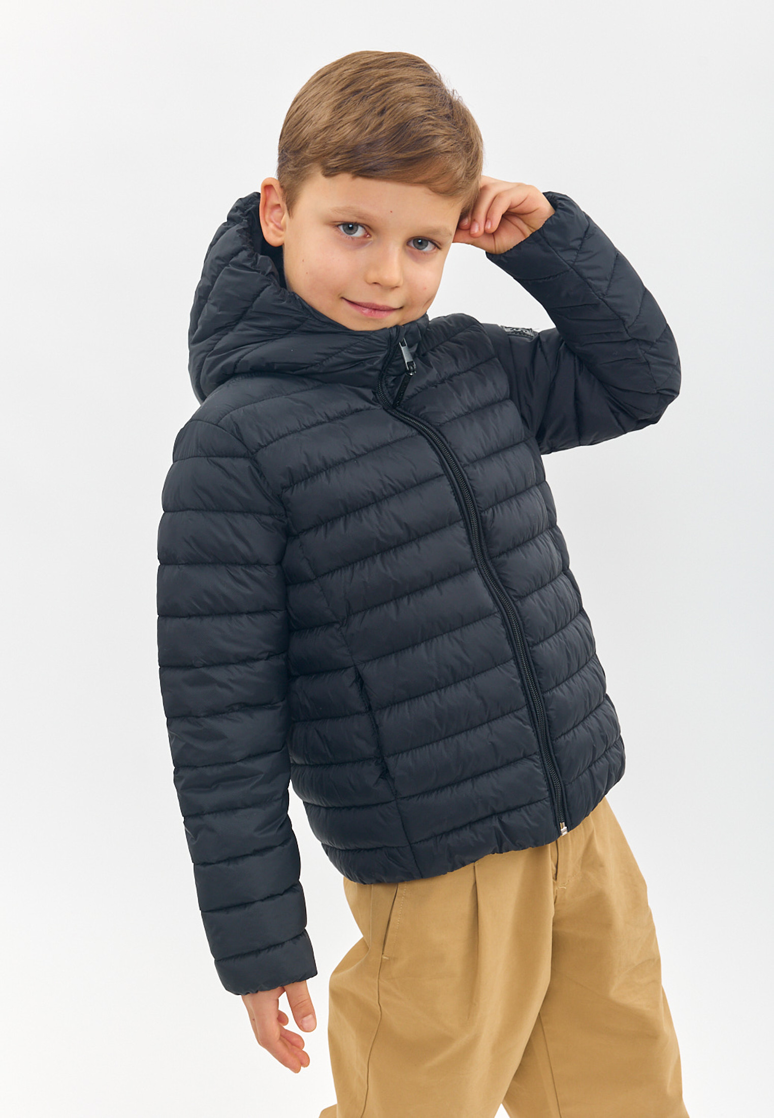 Куртка Stylish AMADEO AJ-7507-черный - фото 8