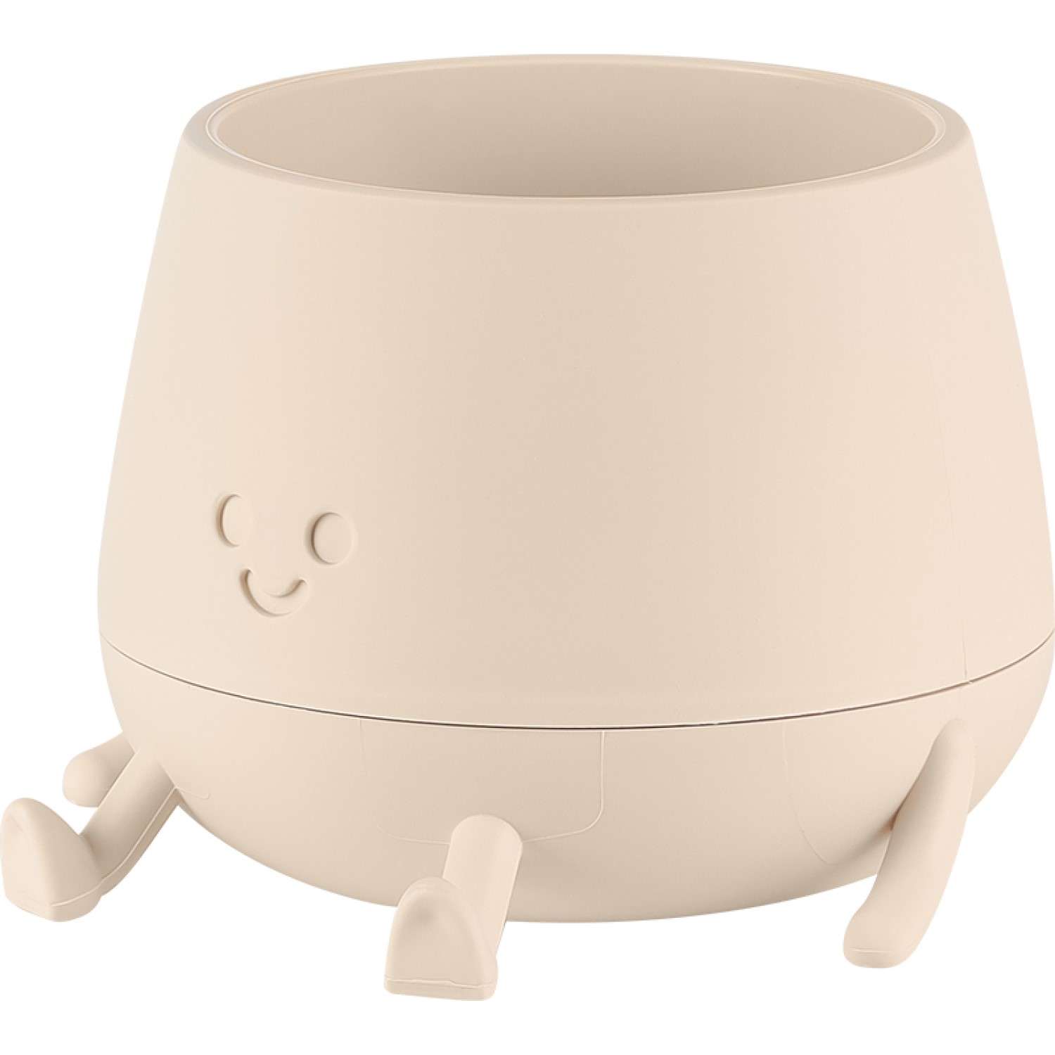 Кашпо La Decoro Мистер Грин 0.6л (Белый/Пудровый/Пралине) в ассортименте - фото 1