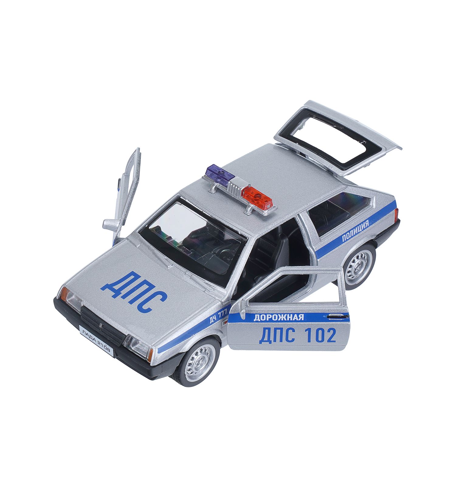Полицейская машина Технопарк LADA 2108 412393 - фото 3
