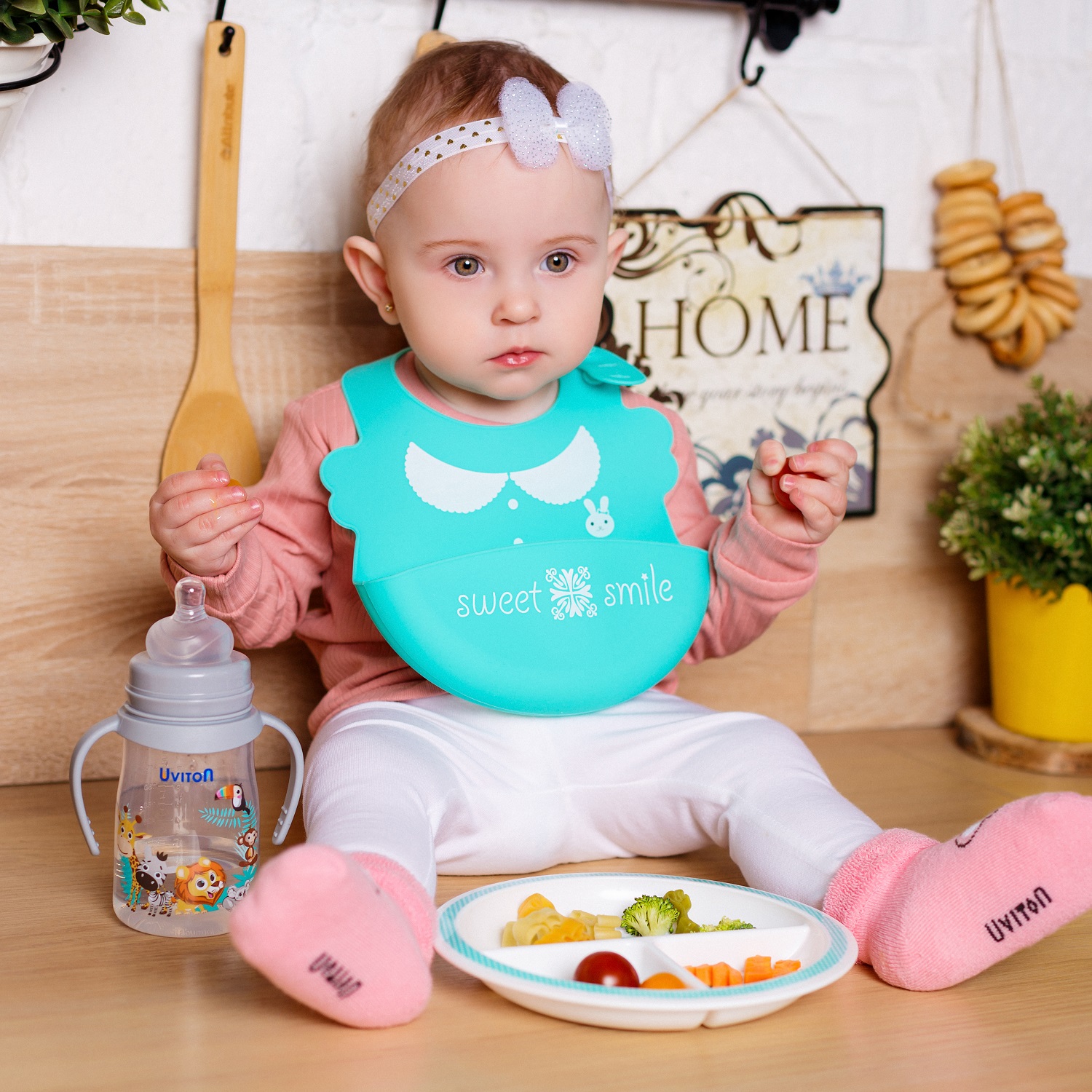 Бутылочка Uviton Anti-Colic 250 мл в ассортименте - фото 17