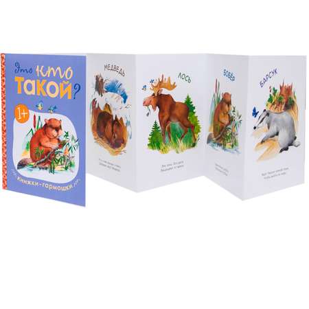 Книжка-гармошка МОЗАИКА kids Это кто такой?