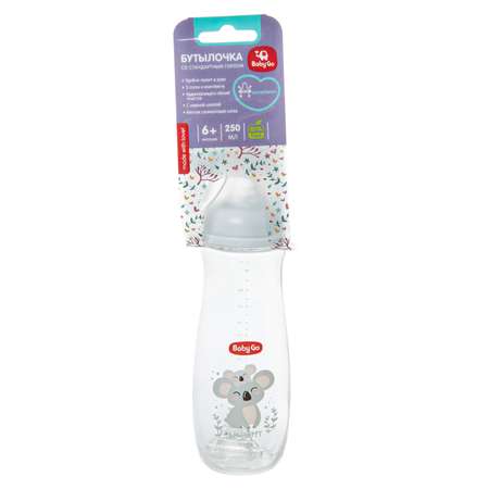Бутылочка BabyGo 250 мл 1 шт.