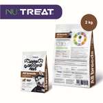 Сухой корм для собак всех пород Nu:Treat All breeds Аппетитная Говядина 2 кг
