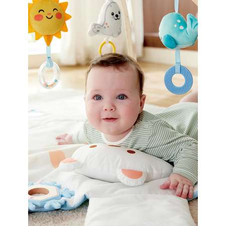 Коврик Hape с дугами, трансформер Обнимающий мишка