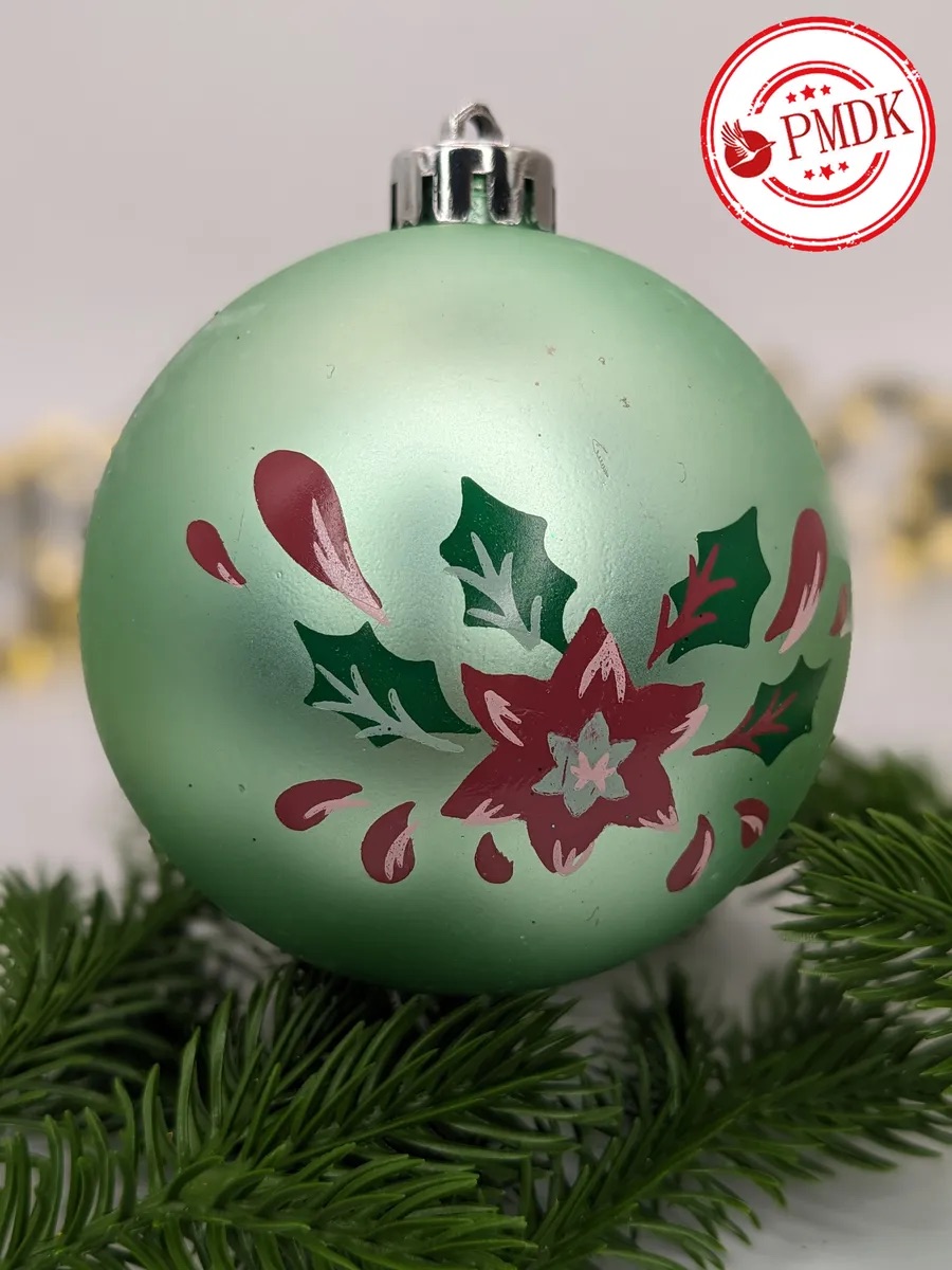 Набор шаров Kaemingk зеленый - фото 3