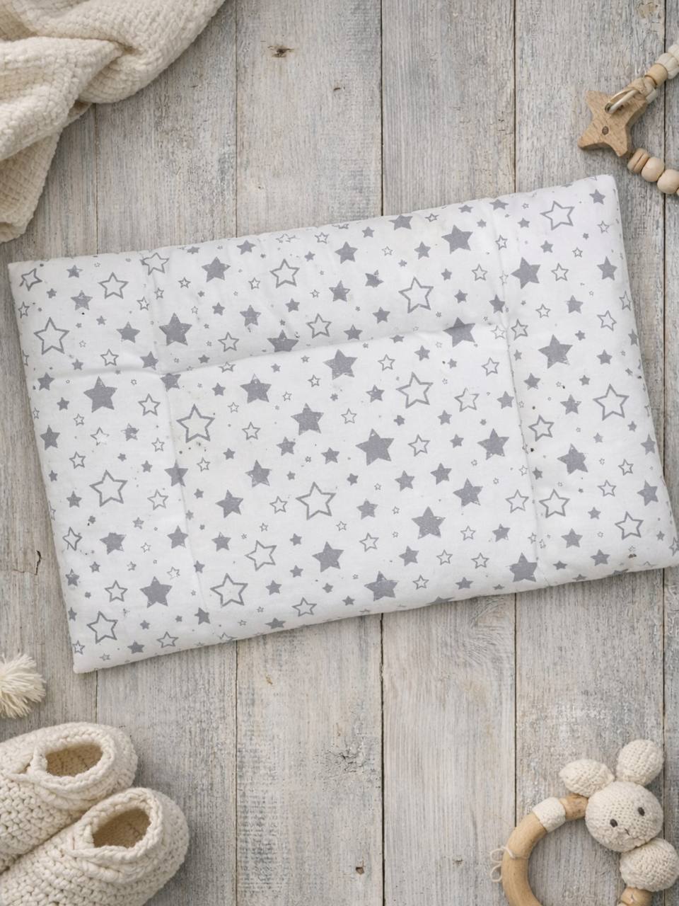 Подушка для новорожденных Сонный ежик Подушка для новорожденных 40 x 60 см - фото 1