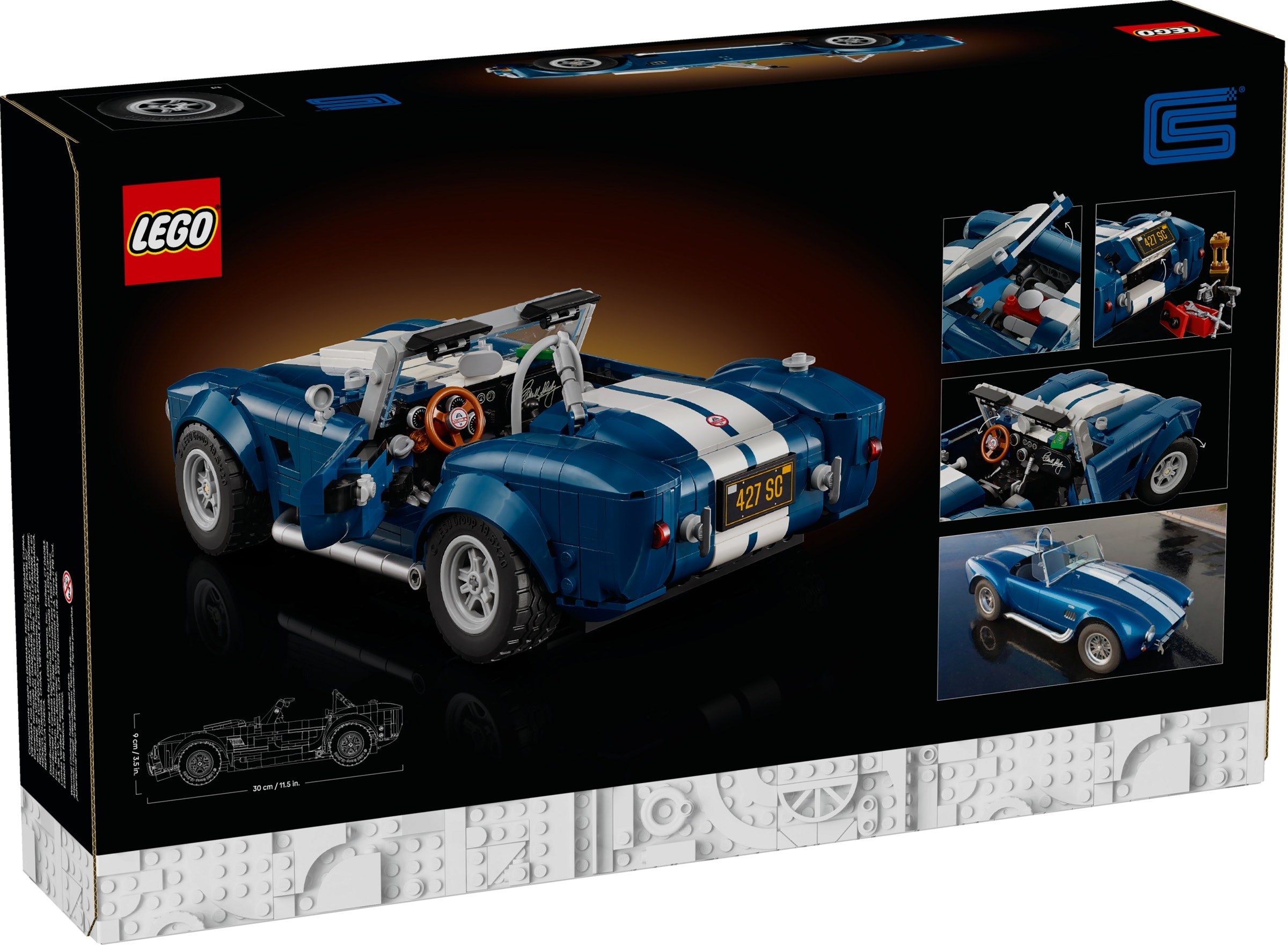 Изображение товара Конструктор LEGO Icons Shelby Cobra 427 S/C 1241 элементов для взрослых
