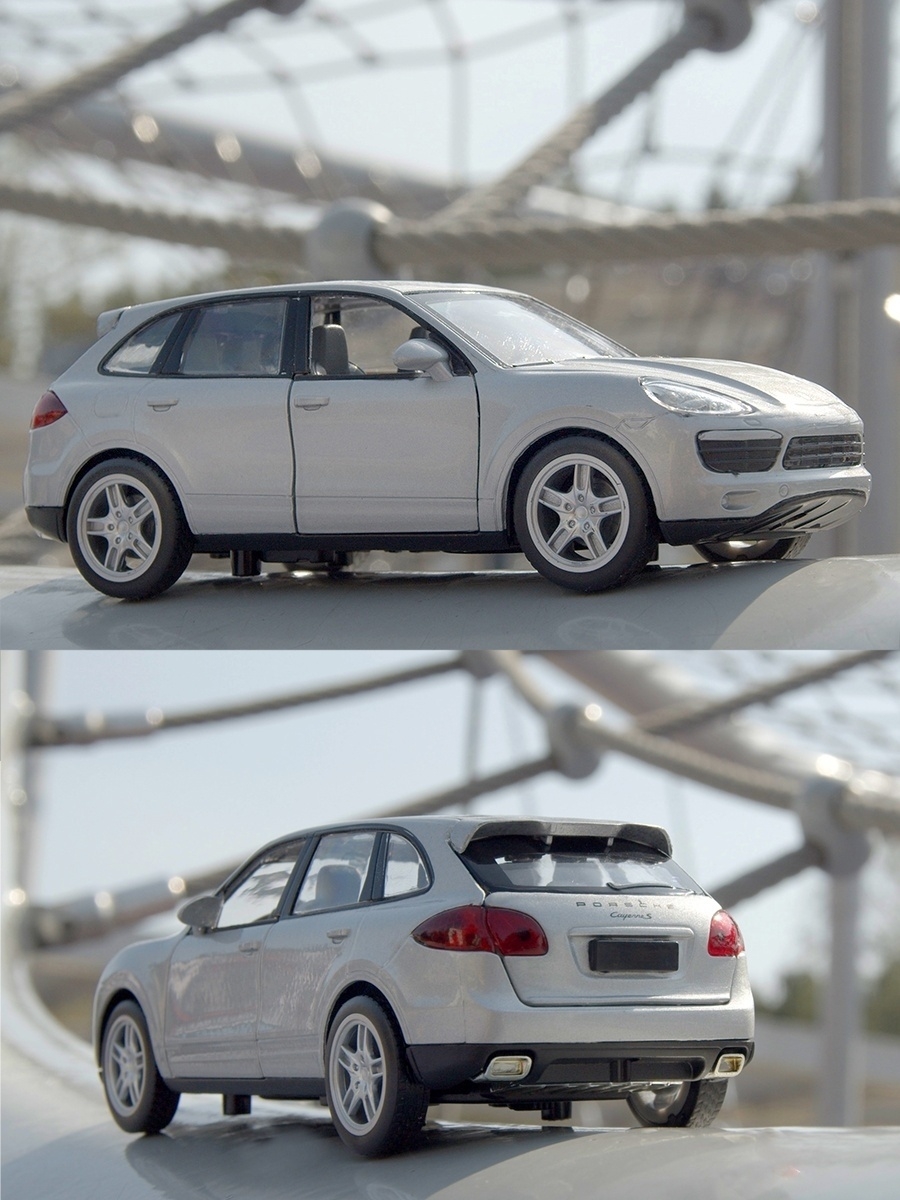 Внедорожник АВТОпанорама Porsche Cayenne S 1:32 JB1251139 - фото 1