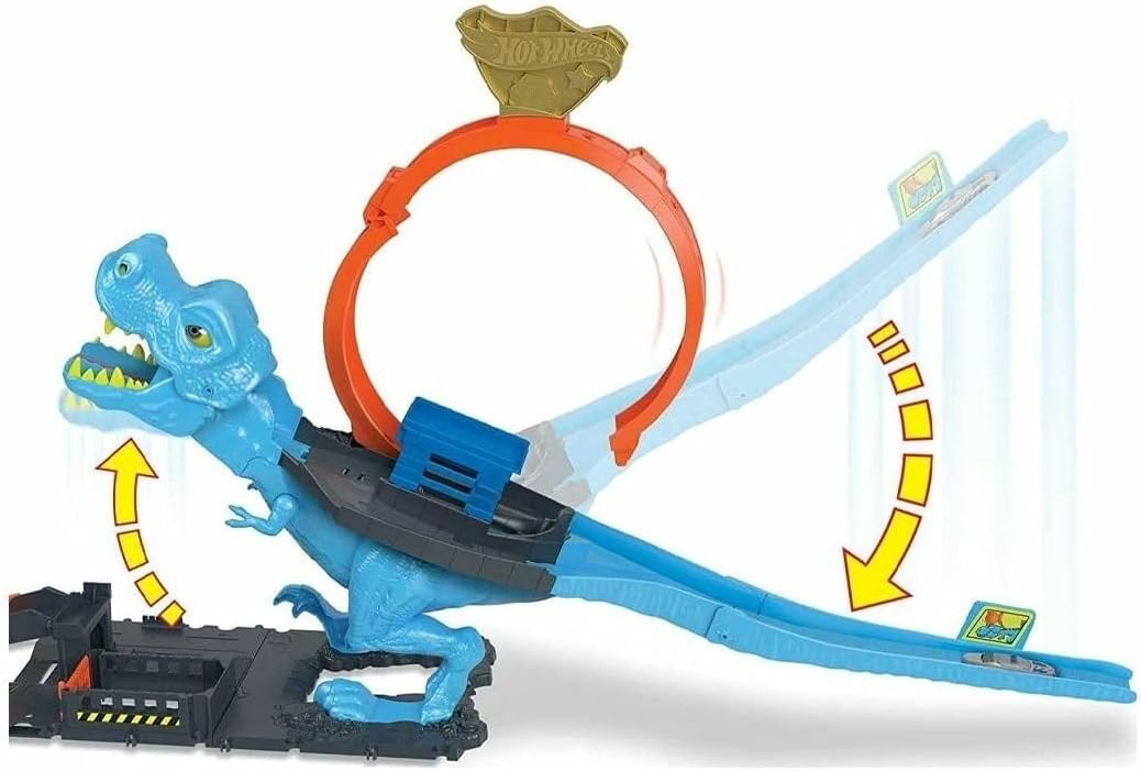 Трек Hot Wheels T-Rex HKX42 - фото 5