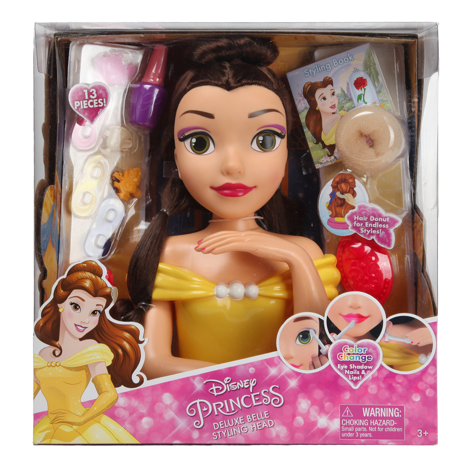 Игрушка Disney торс для причесок Делюкс Белль - фото 2