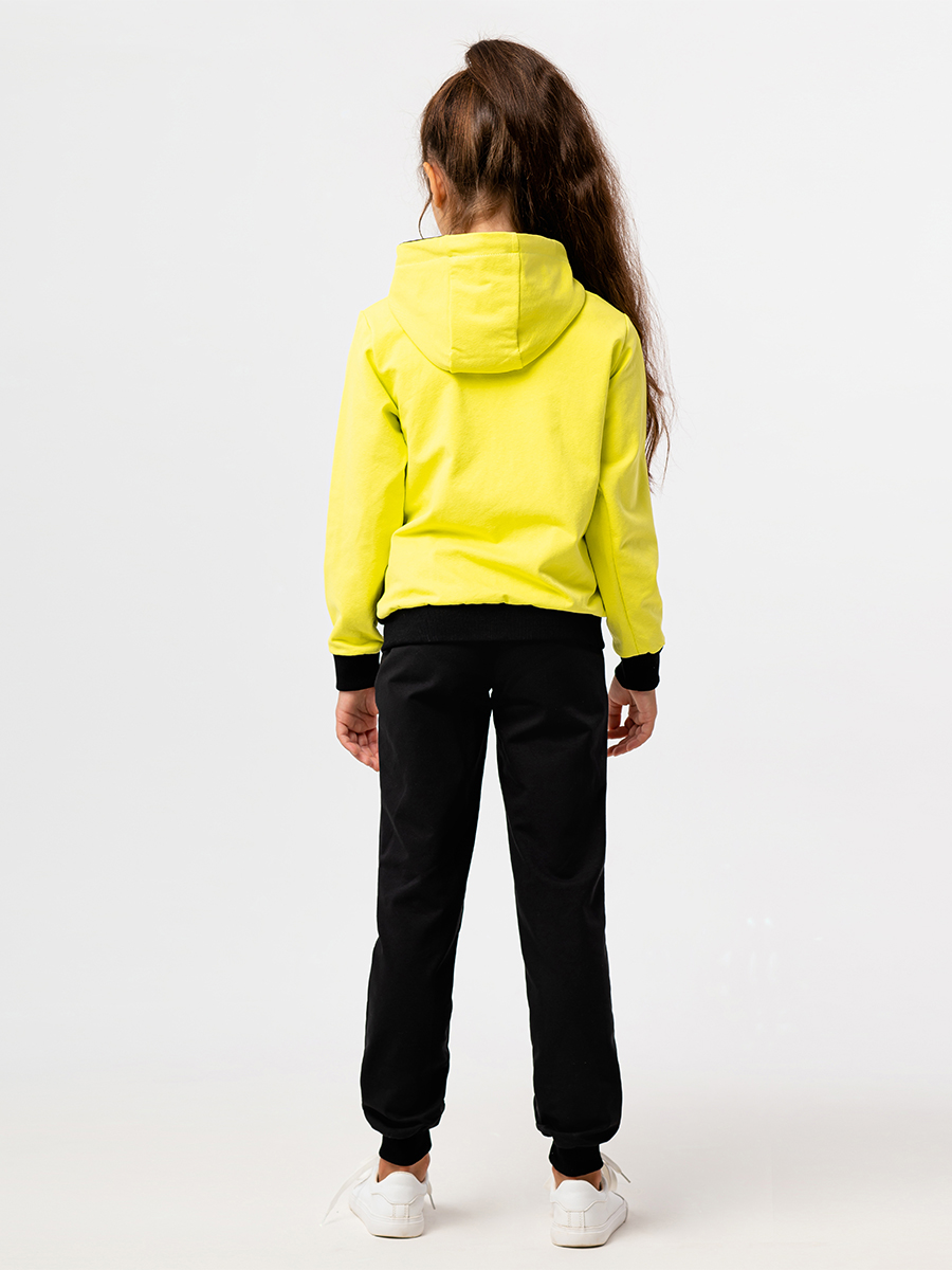 Спортивный костюм RODOS М-258/черный_желтый - фото 4