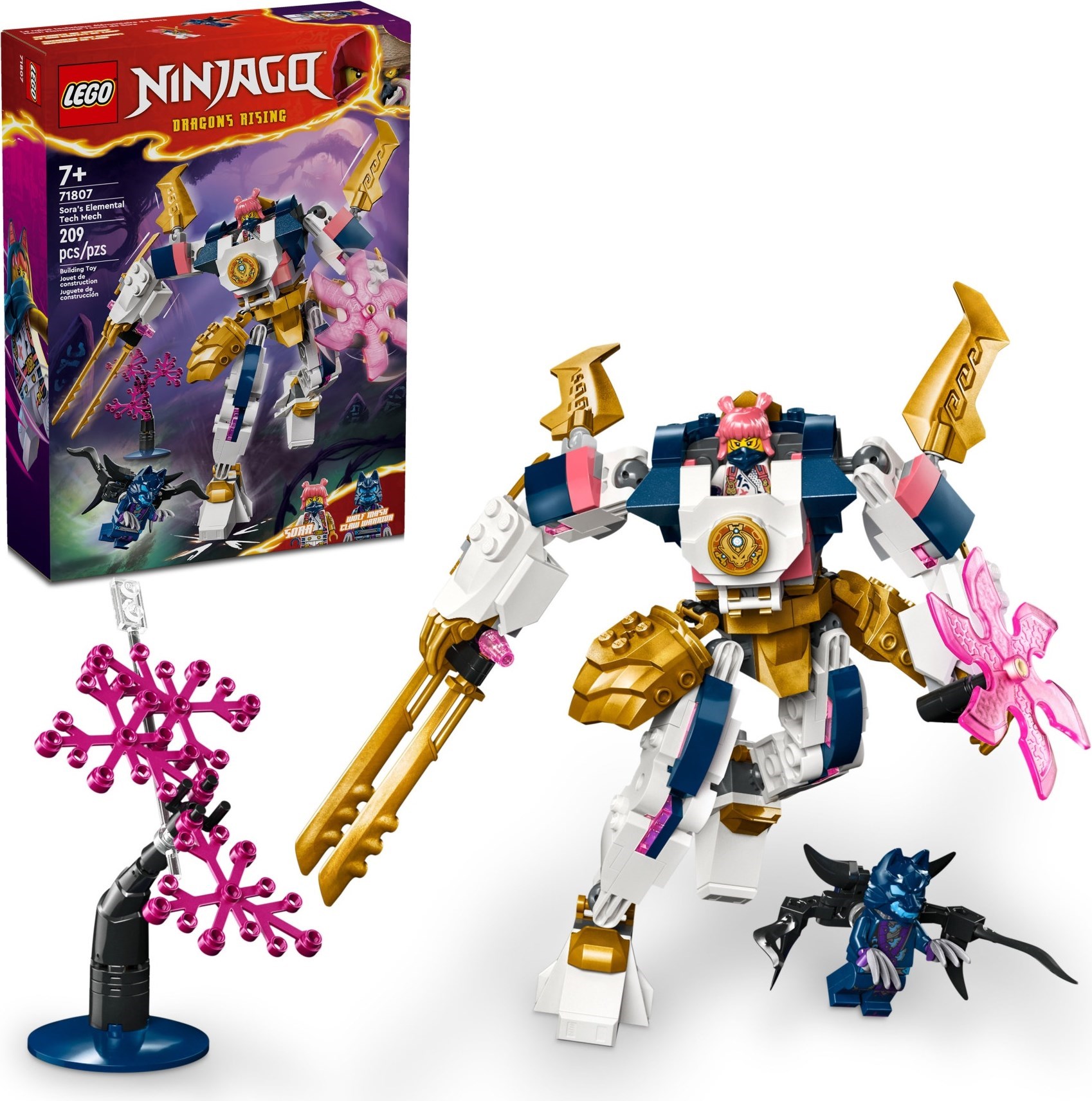 Конструктор LEGO NINJAGO 71807 209 дет. - фото 1