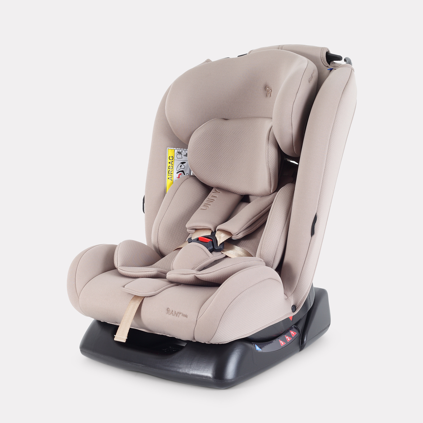 Автокресло Rant Basic Unity next 0+/1/2/3 (0-36 кг) бежевый - фото 1