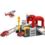 Парковка Funky Toys Пожарная станция многоуровневый