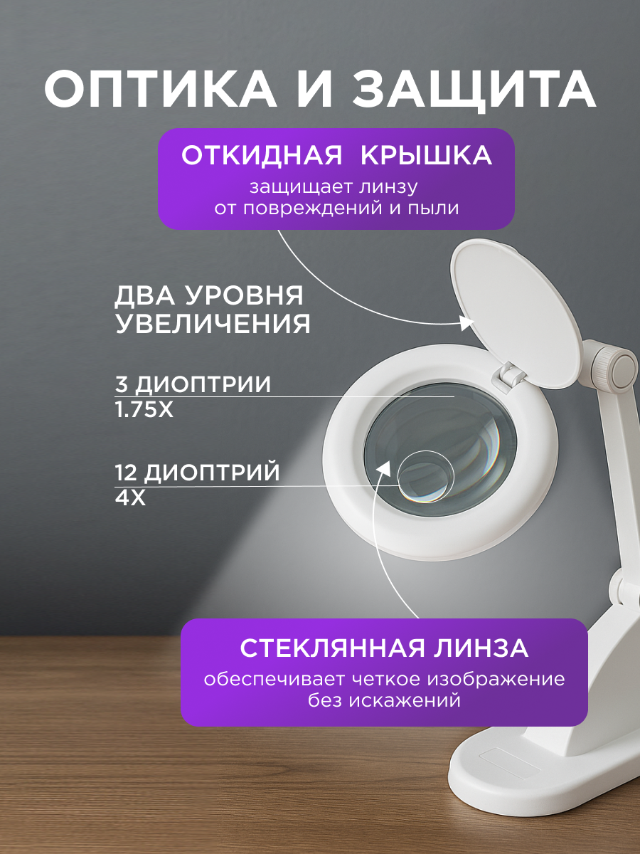 Лампа REXANT Лупа - фото 2