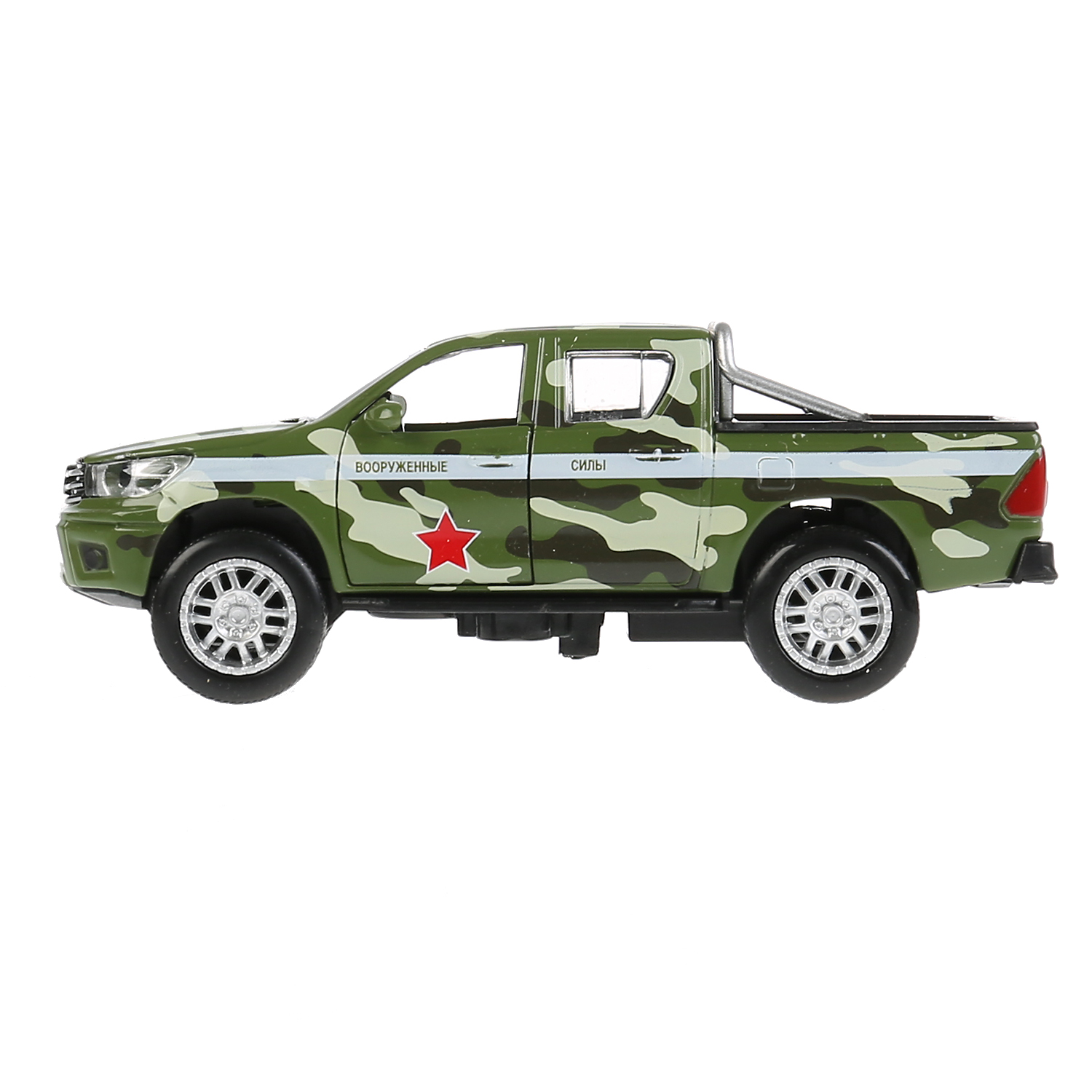 Пикап Технопарк Toyota HILUX Камуфляж 297499 - фото 3