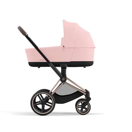 Коляска 2в1 Cybex Priam IV Rosegold розовый