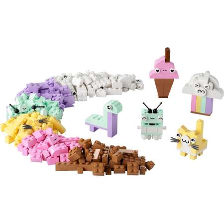 Конструктор LEGO Classic Creative Pastel Fun блочный