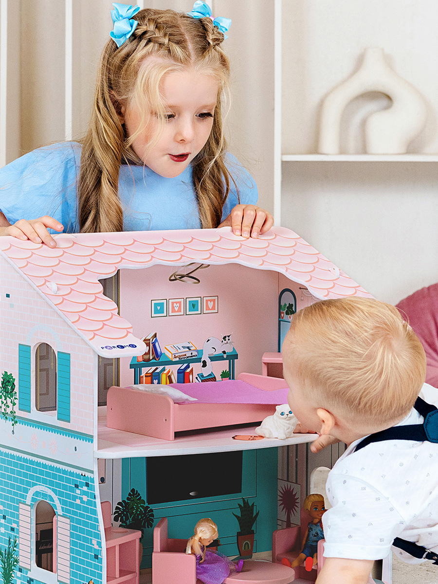 Домик для кукол PAREMO с мебелью PD225-518 - фото 12