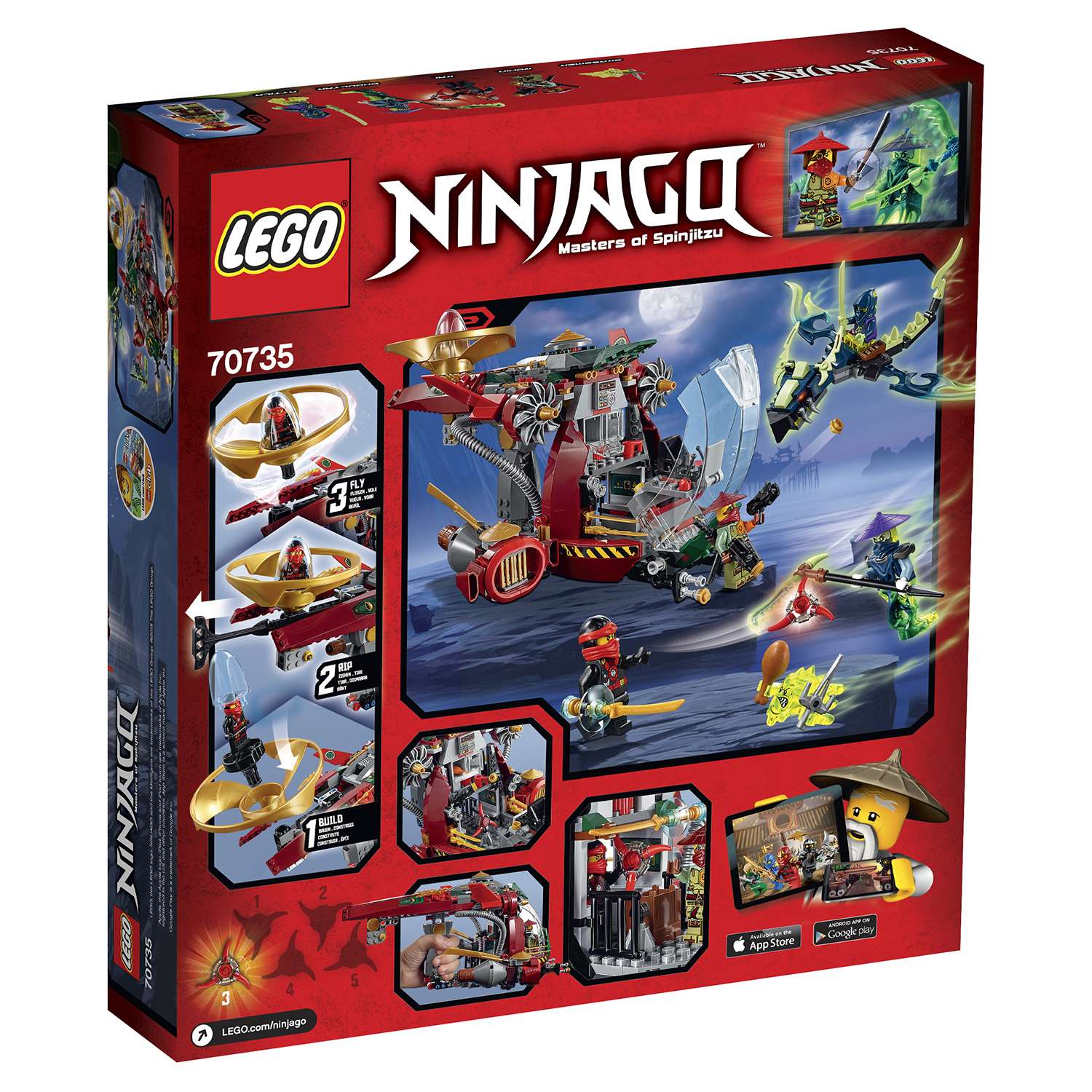 Конструктор LEGO NINJAGO блочный - фото 3