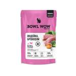 Полнорационный влажный корм BOWL WOW в желе с индейкой и брокколи