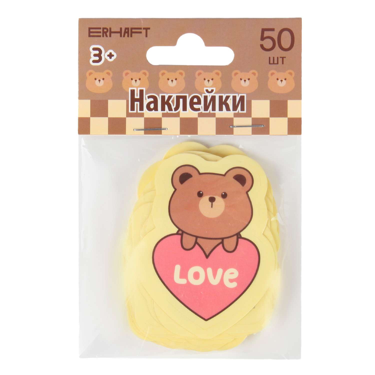 Наклейки Erhaft Мишка 50 шт. - фото 7