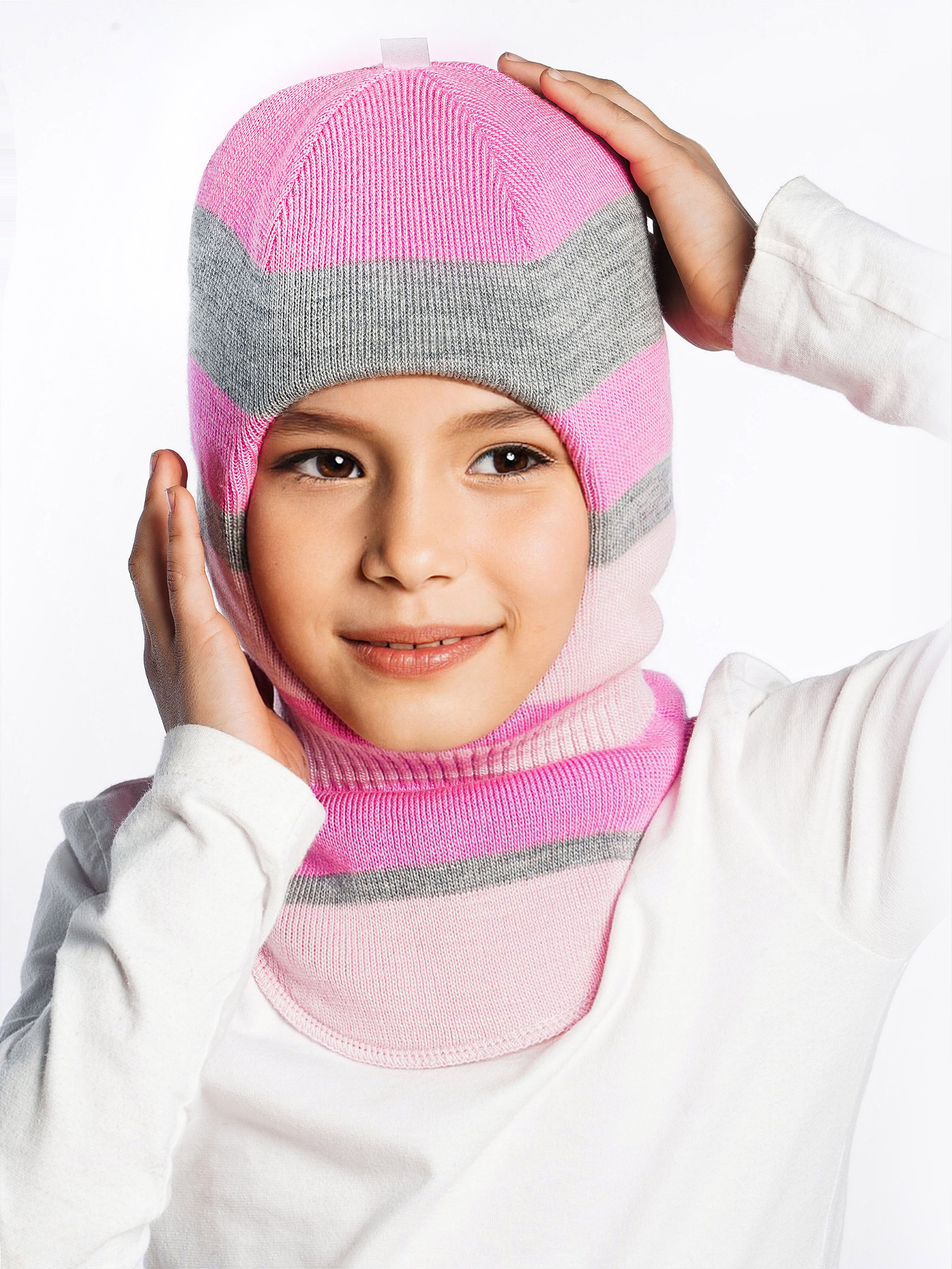 Шапка ПриКиндер U-W_232205 Цвет: Ярко-розовый - фото 11