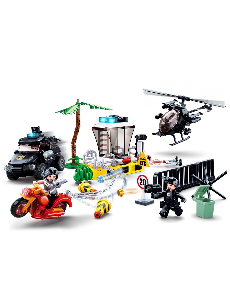 Конструктор SLUBAN 373 дет. - фото 6