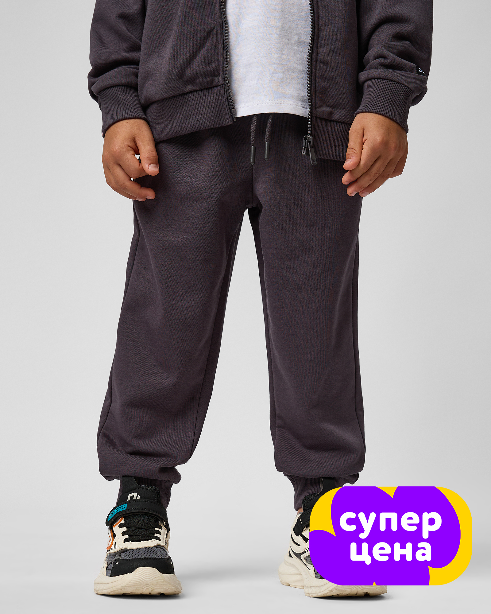 Брюки Futurino W25FU1-B02Pkb-DG - фото 1