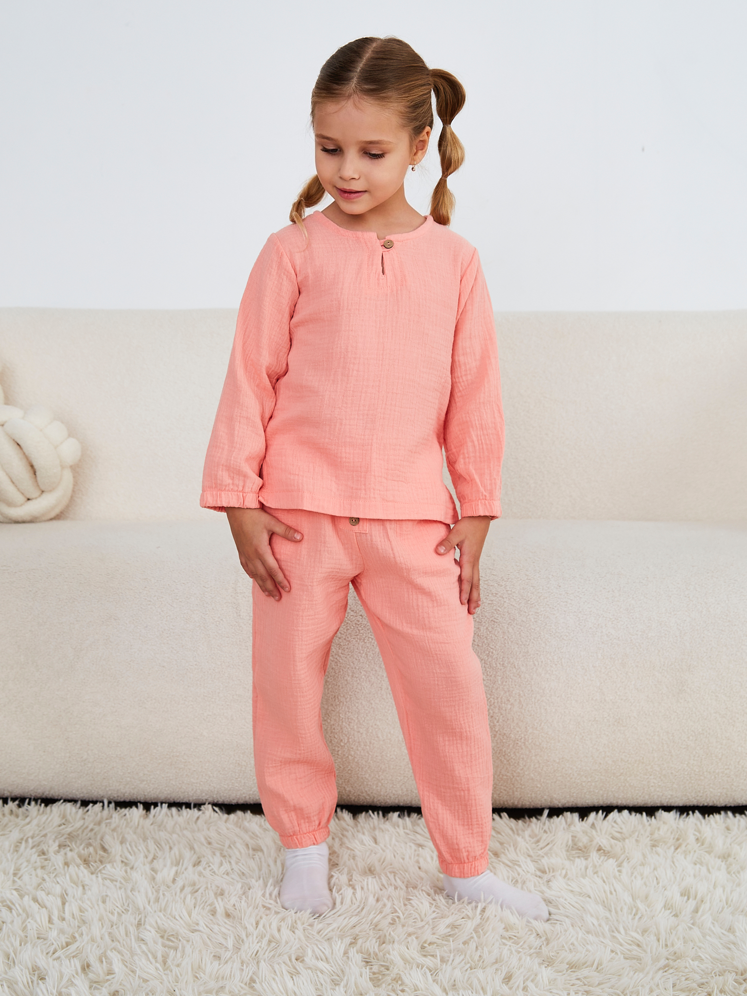 Костюм MOUN Костюм_муслин_персик - фото 12