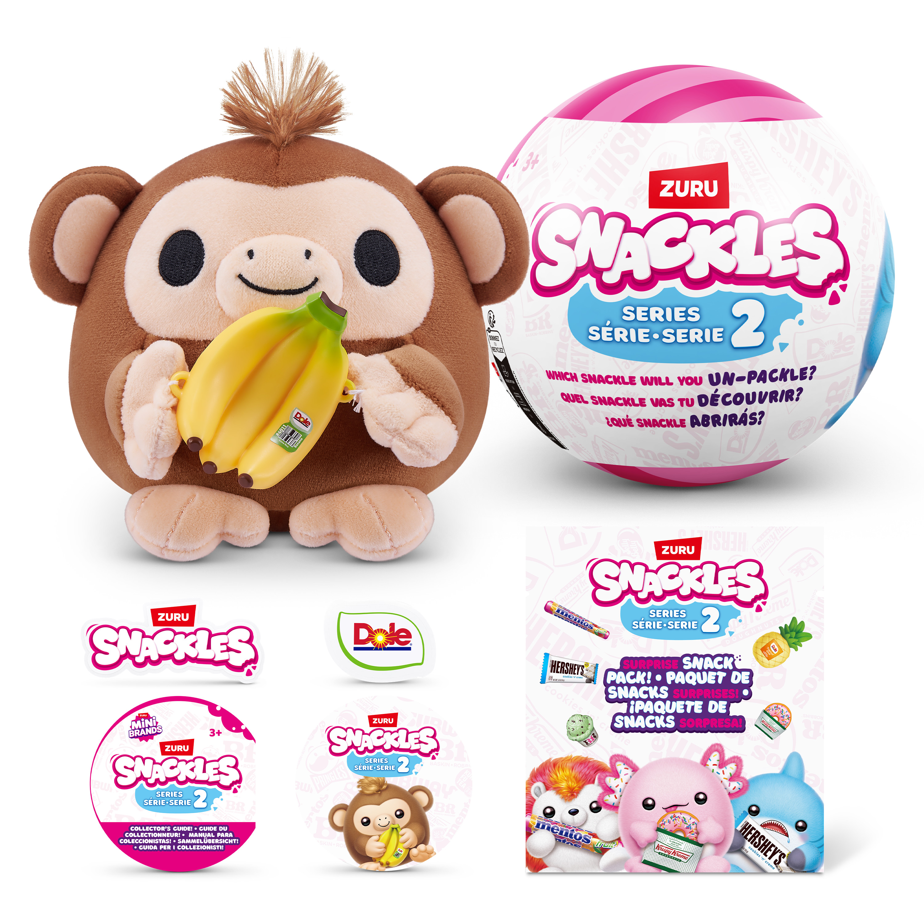 Игрушка Zuru Snackles в непрозрачной упаковке (Сюрприз) 77572GQ5-S2-S003-INT - фото 8