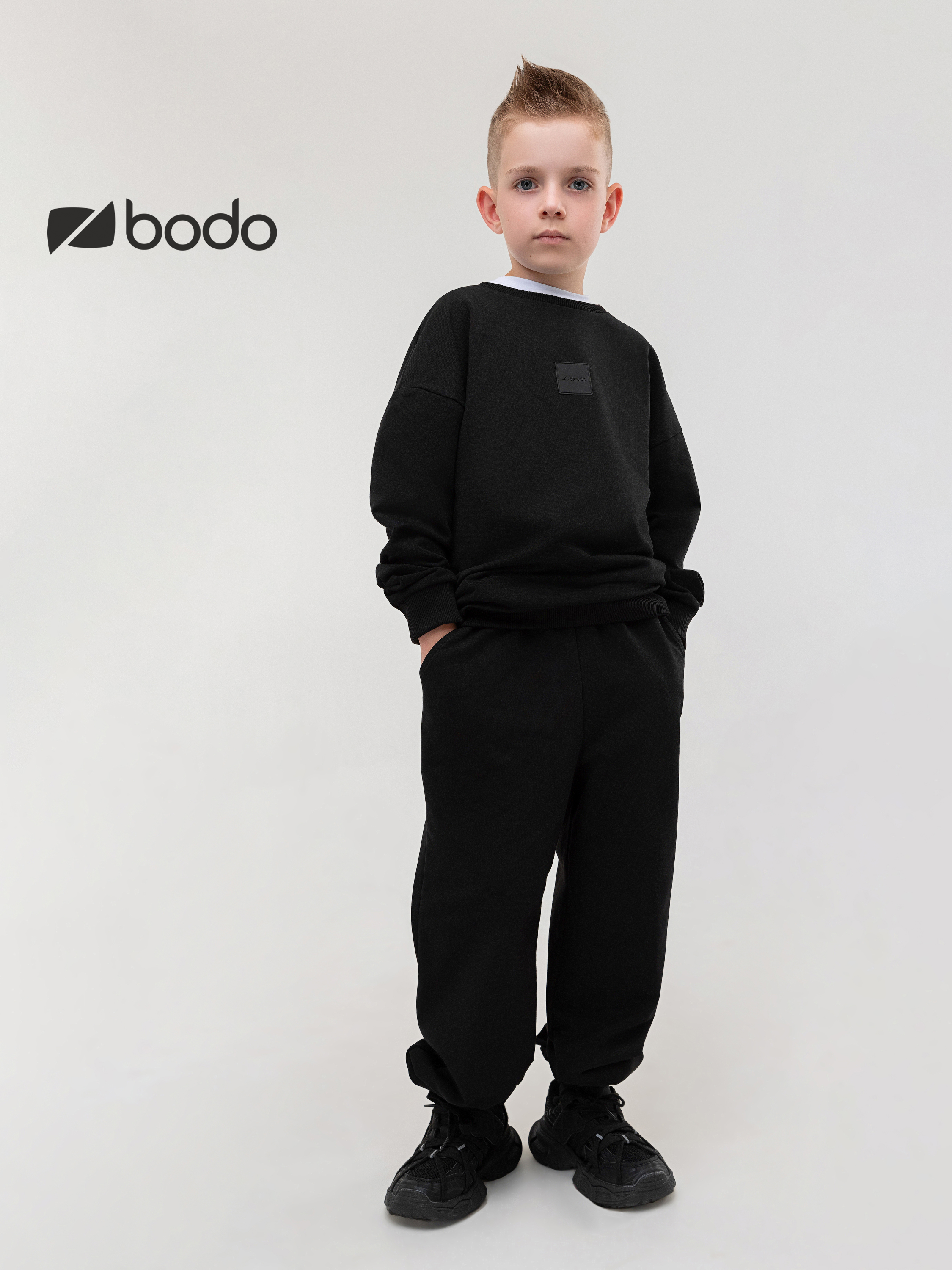 Костюм Bodo 11-525МU_черный - фото 2