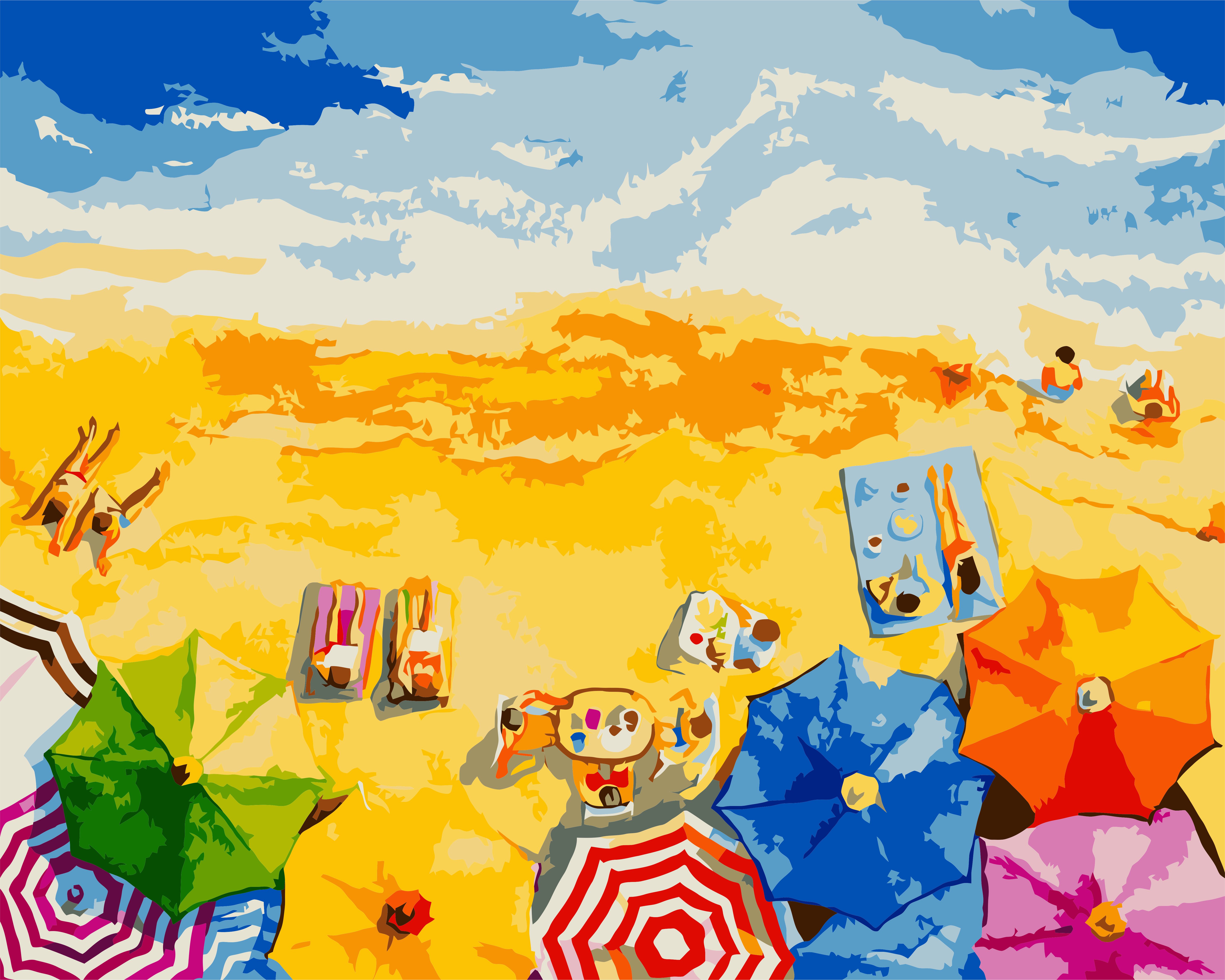 Картина по номерам Play market Пляж - фото 8