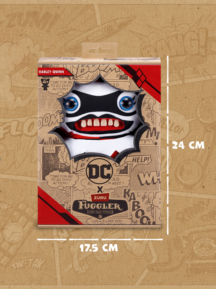 Мягкая игрушка FUGGLER Harley Quinn 24 см - фото 3