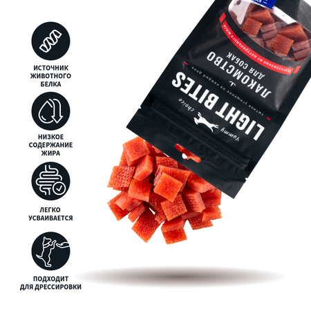 Лакомство для собак LIGHT BITES 55г Утиное филе