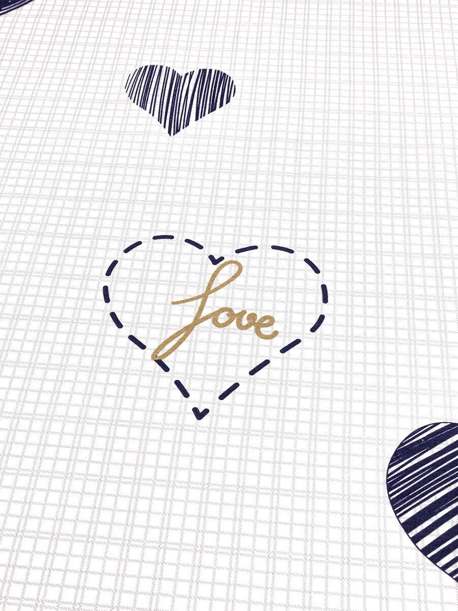 Комплект постельного белья BRAVO Лилль полутораспальный 4 предм. - фото 8