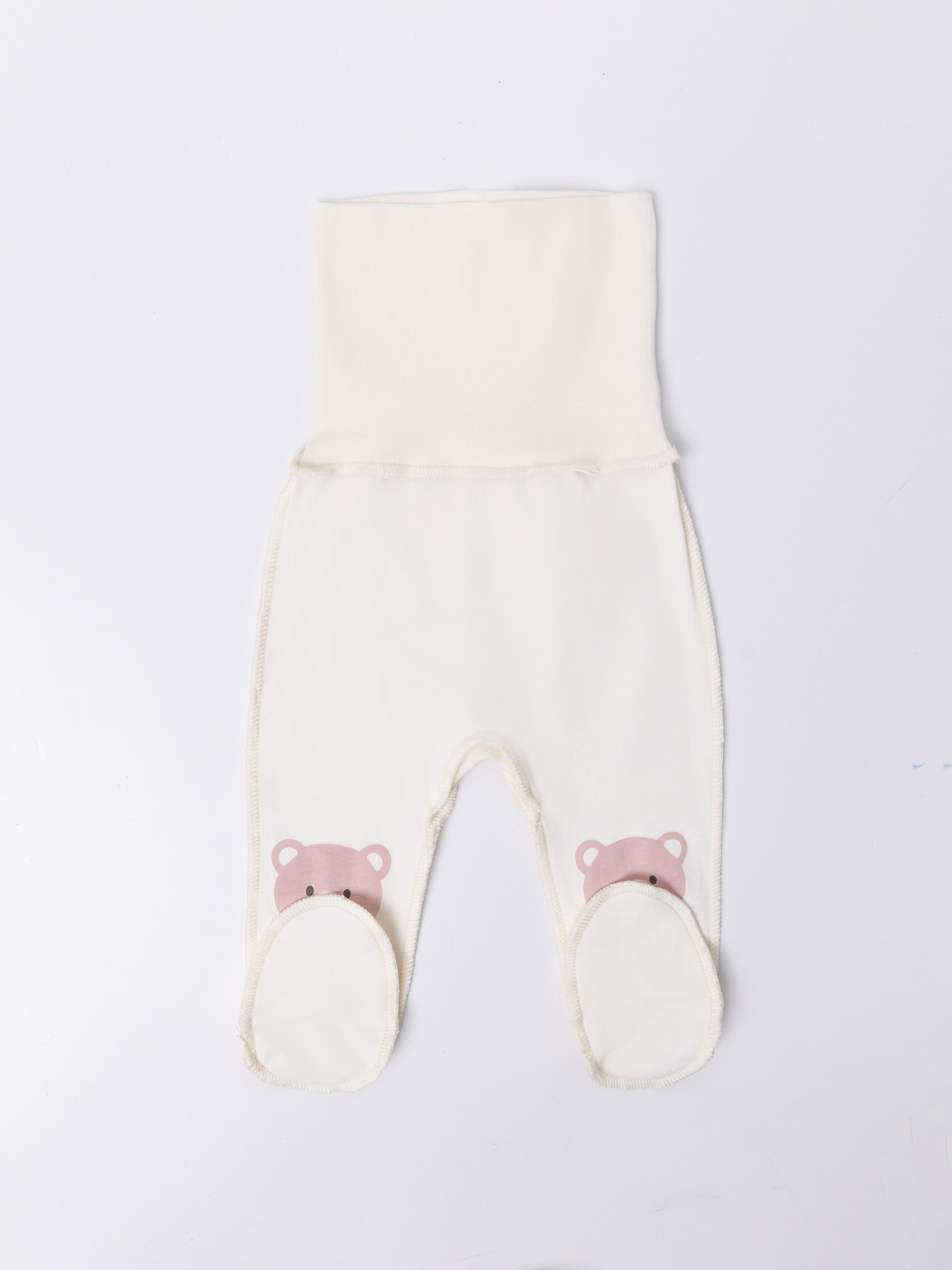 Ползунки 3 шт Mark Formelle (Марк Формэль) 85114-3/молочный +серо-коричневый +серебр.розовый +печать - фото 10