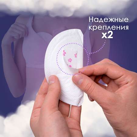 Вкладыши для груди KUNDER прокладки для груди для кормящих одноразовые гелевые 48 шт