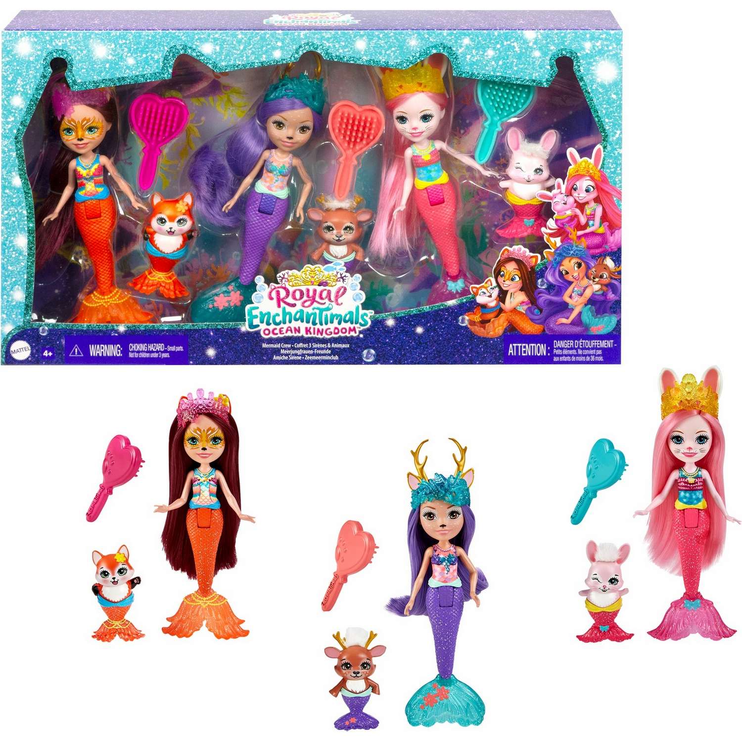 Кукла мини Enchantimals HCF87 - фото 7