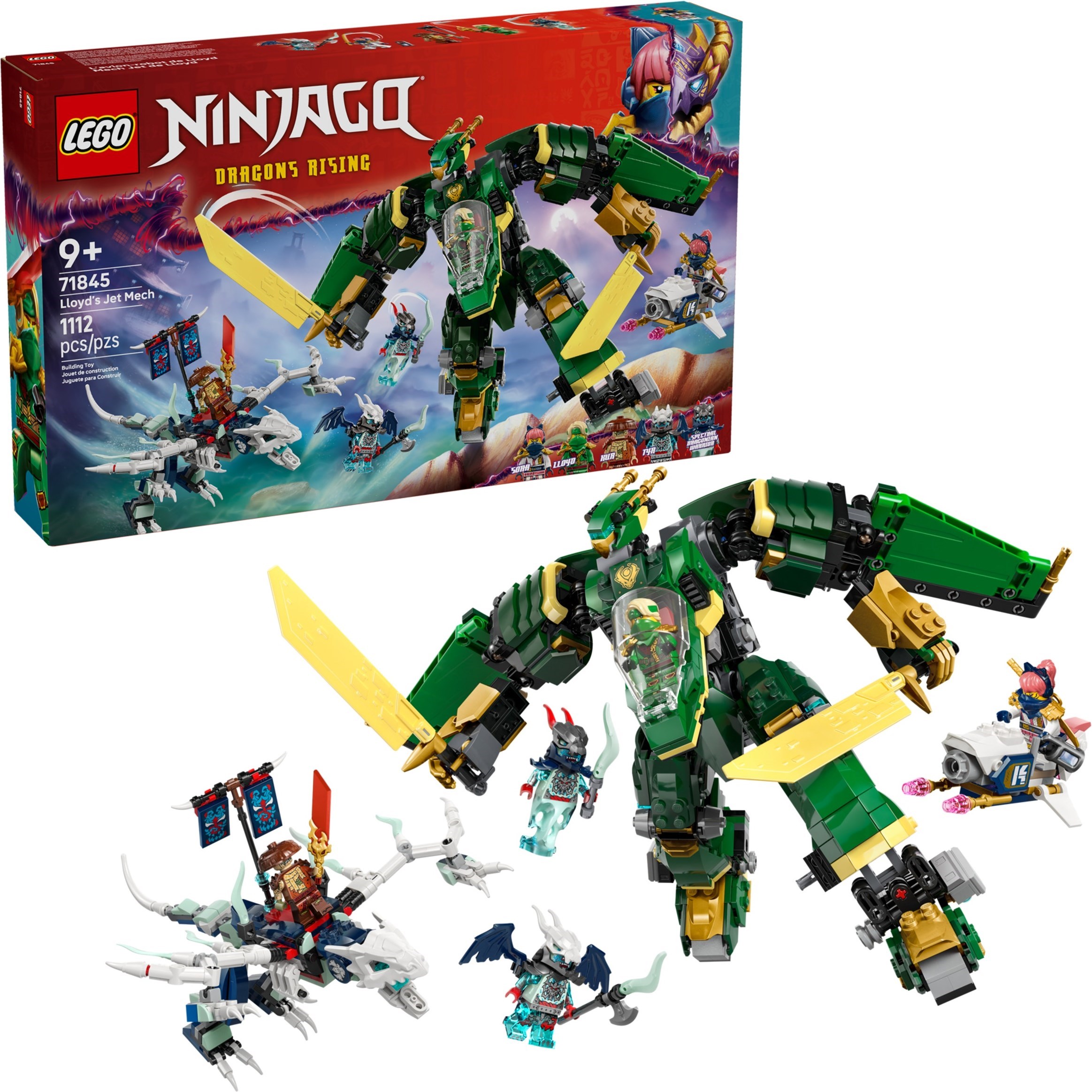Конструктор LEGO NINJAGO 71845 1112 дет. - фото 2