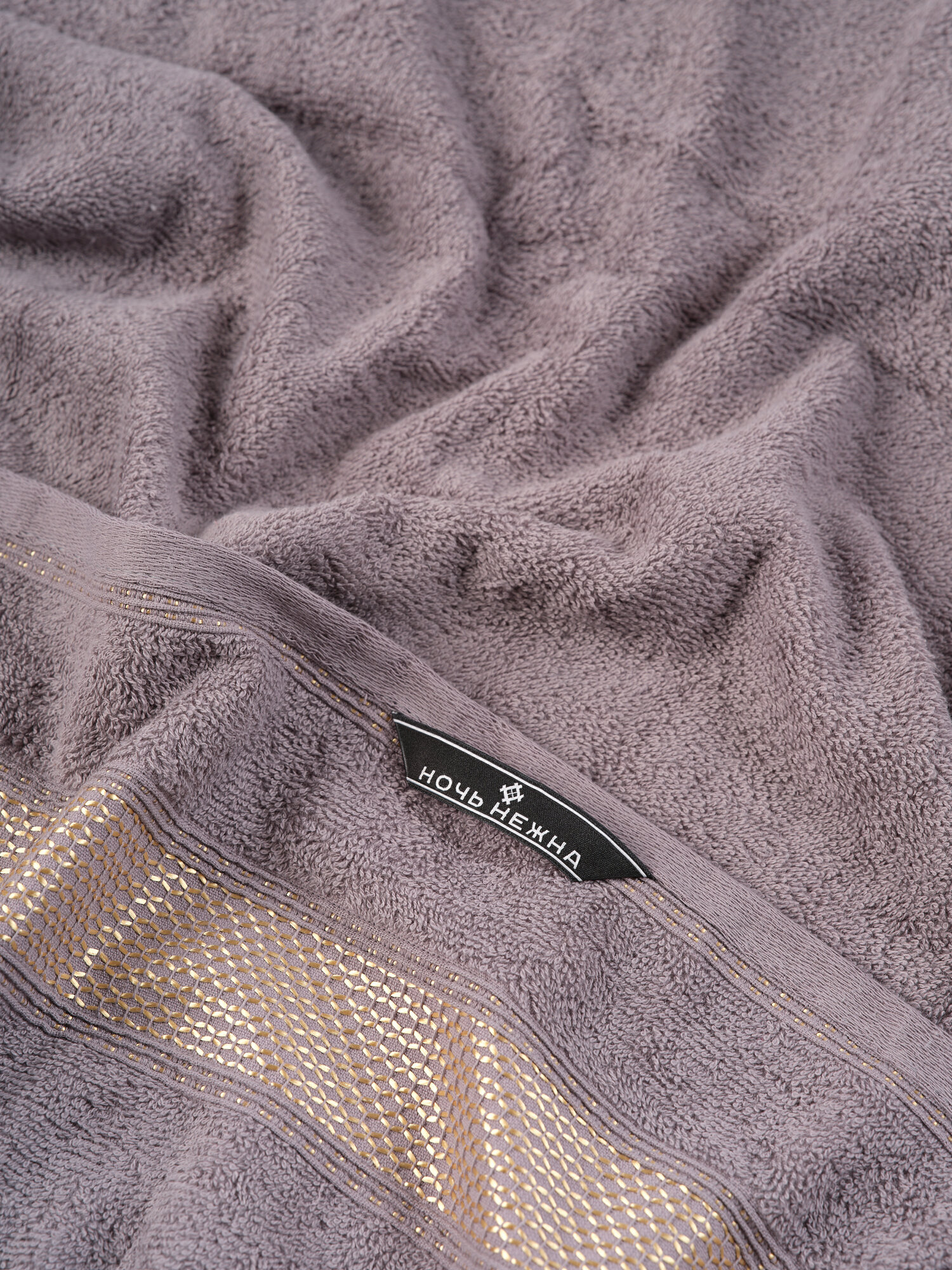 Полотенце Ночь Нежна Goldy 70 x 130 см 2 шт. - фото 3