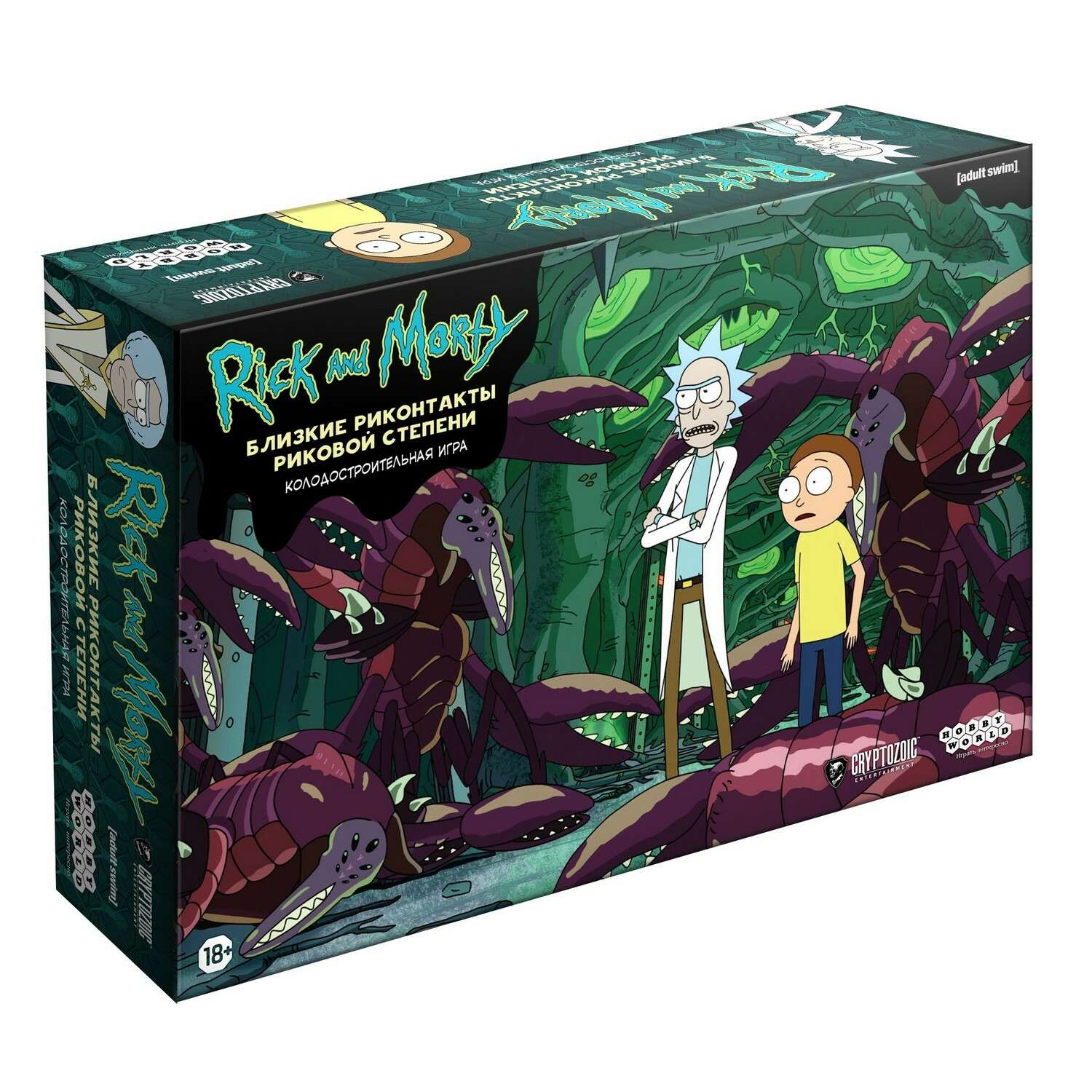 Настольная игра Hobby World Рик и Морти Близкие риконтакты - фото 1