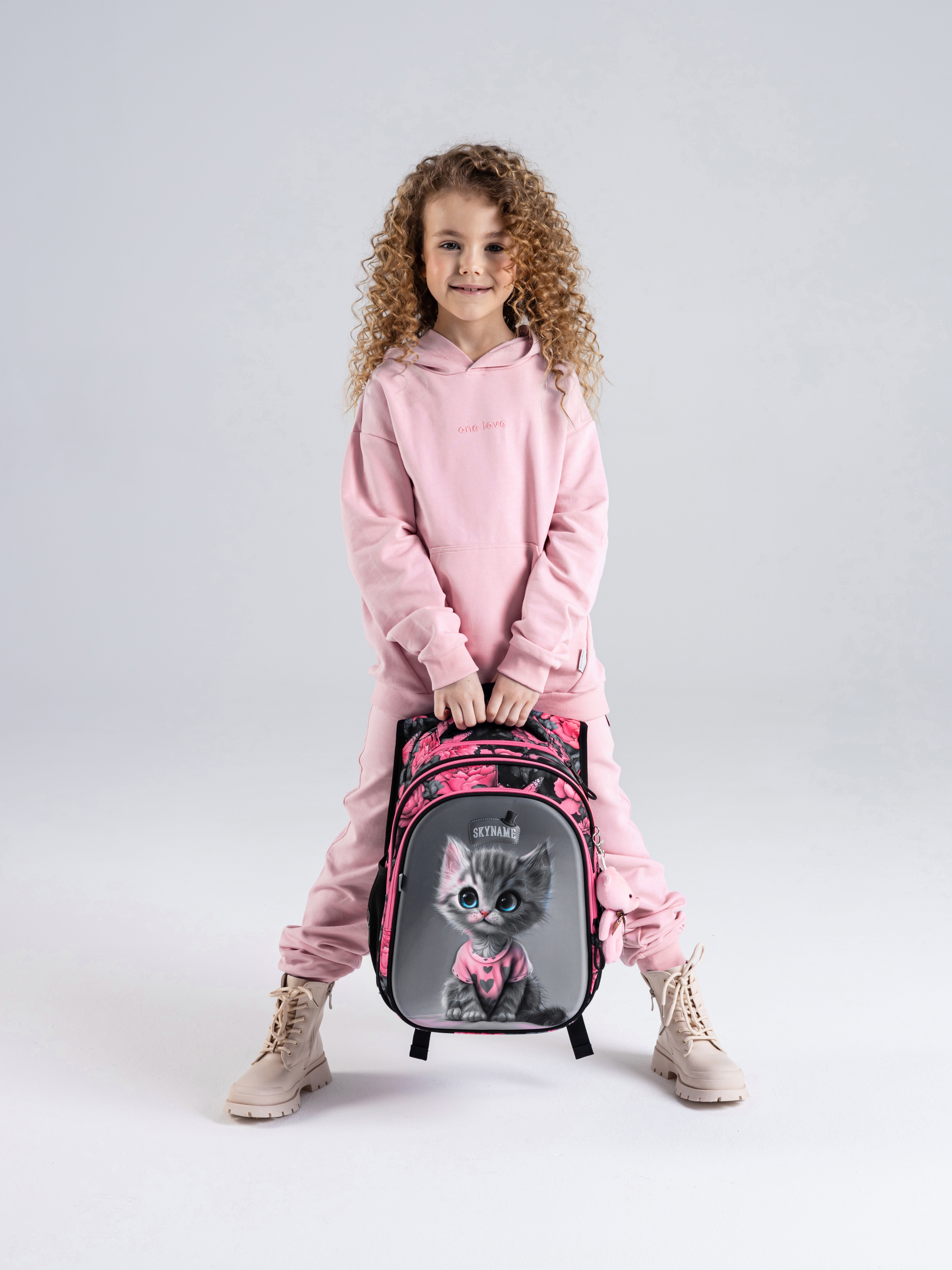 Рюкзак SkyName 1-4 класс, набор 4 в 1 - фото 2