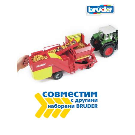 Комбайн Bruder Grimme SE 75-30 Картофелеуборочный 1:16