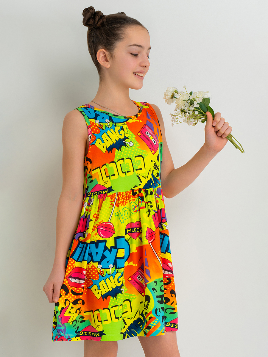 Платье HappyFox HF00199мультиколор - фото 5