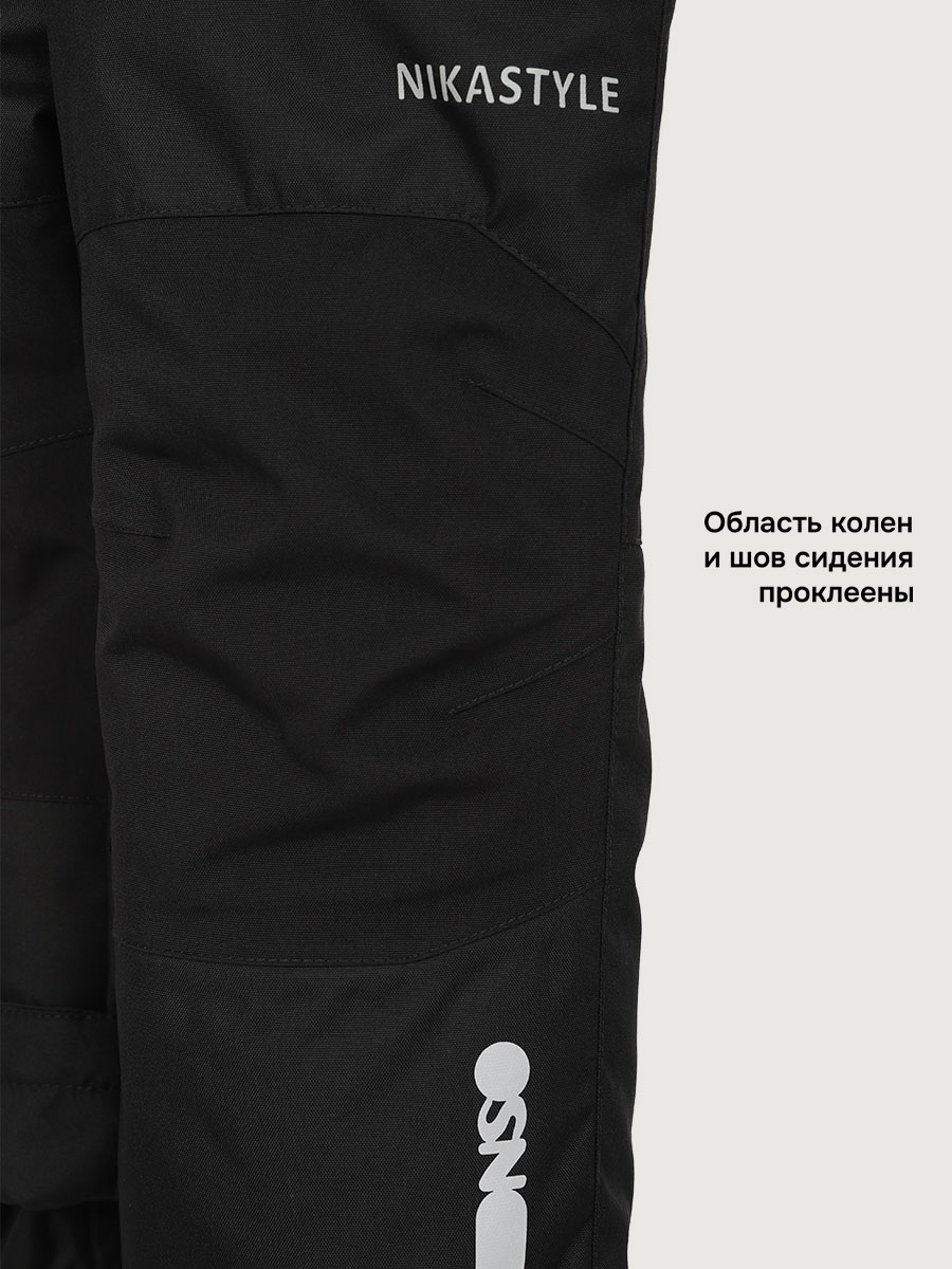 Куртка и полукомбинезон NIKASTYLE 7з5325 полынь/черный - фото 15