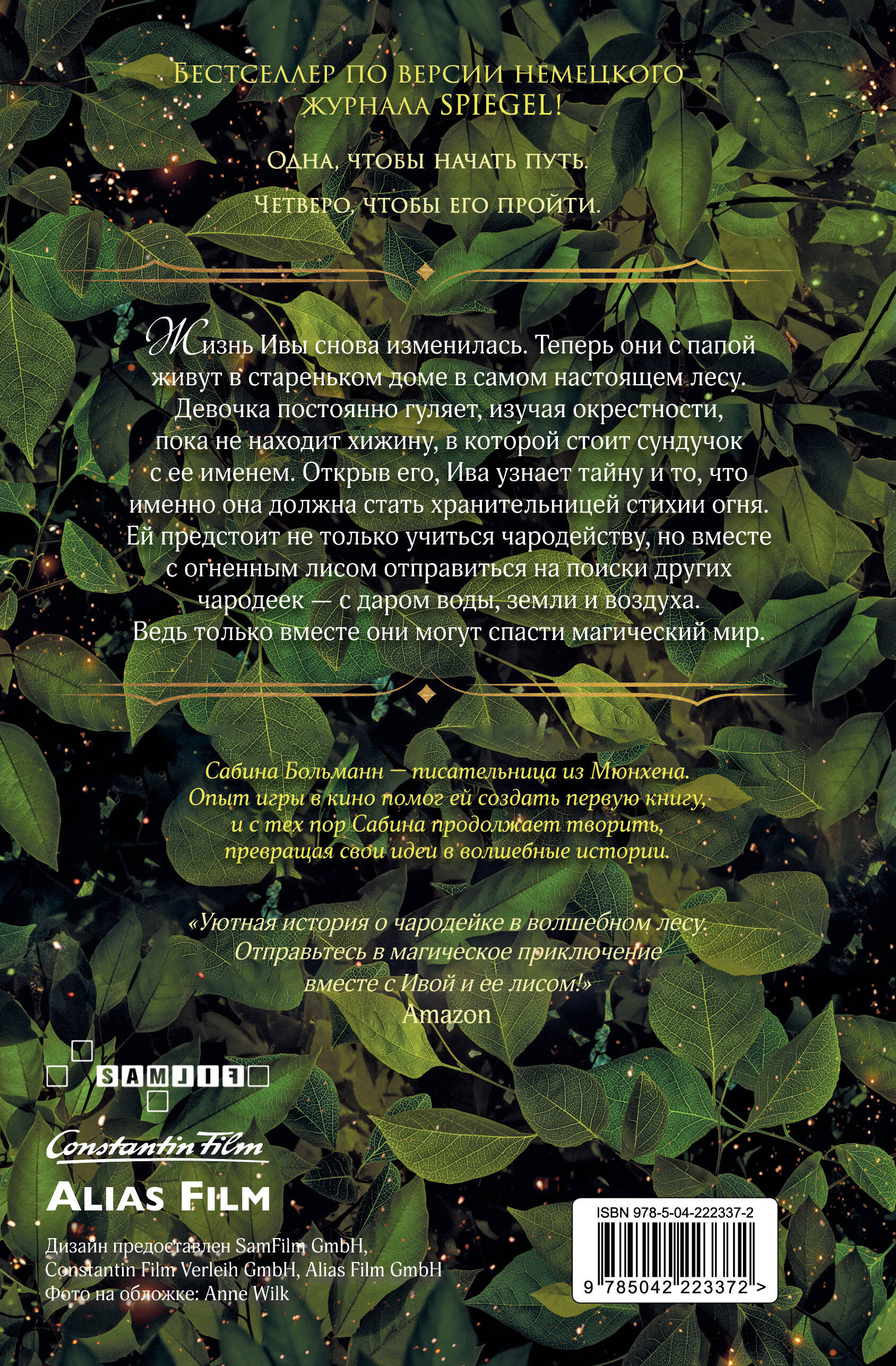 Книга Эксмо Магия четырех стихий. Девочка по имени Ива (#1) (кинообложка) - фото 10