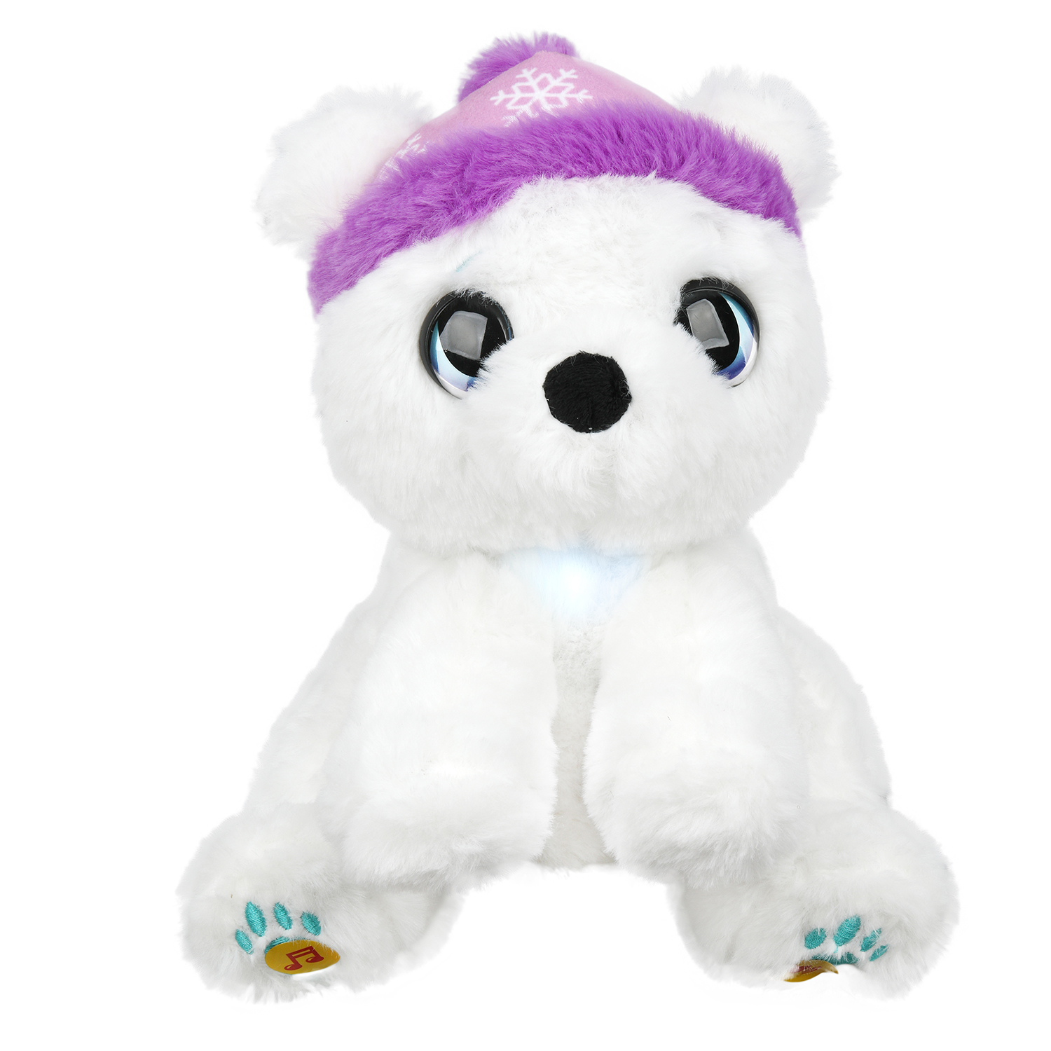 Мягкая игрушка Мульти Пульти мишка Полярный Медвежонок - фото 7