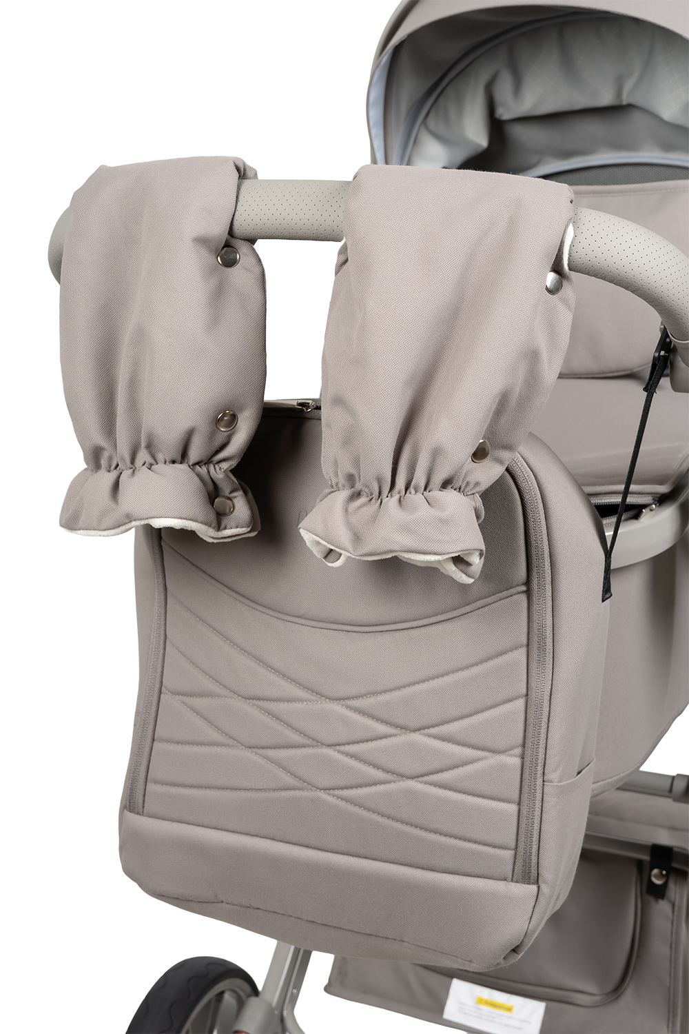 Коляска трансформер Aimile Авантюрист / Adventurer серый - фото 24